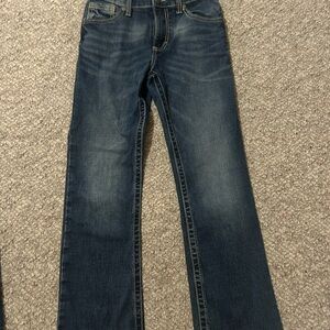 Boys wranglers blue jeans
